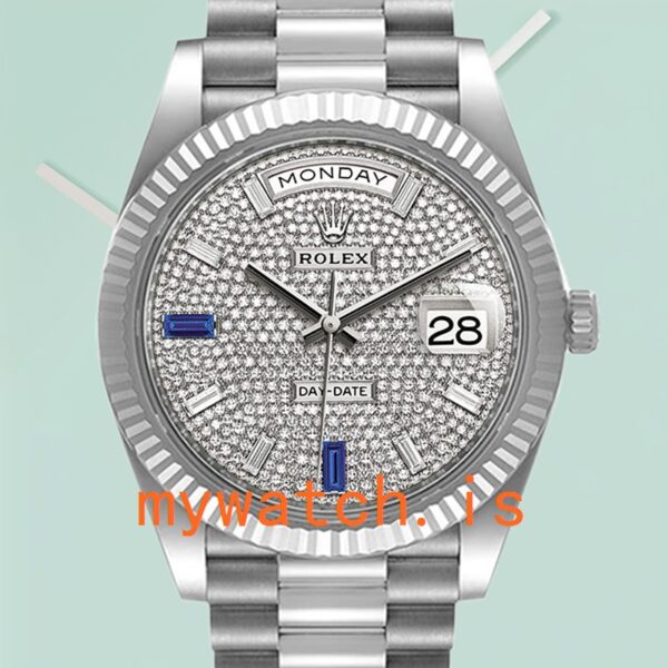 Rolex Day-Date Men’s m228236-0009 40mm Stainless Steel
