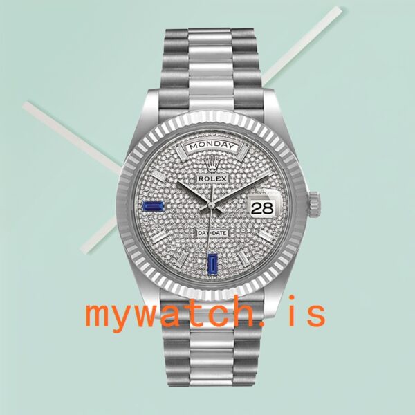 Rolex Day-Date Men’s m228236-0009 40mm Stainless Steel - Image 2
