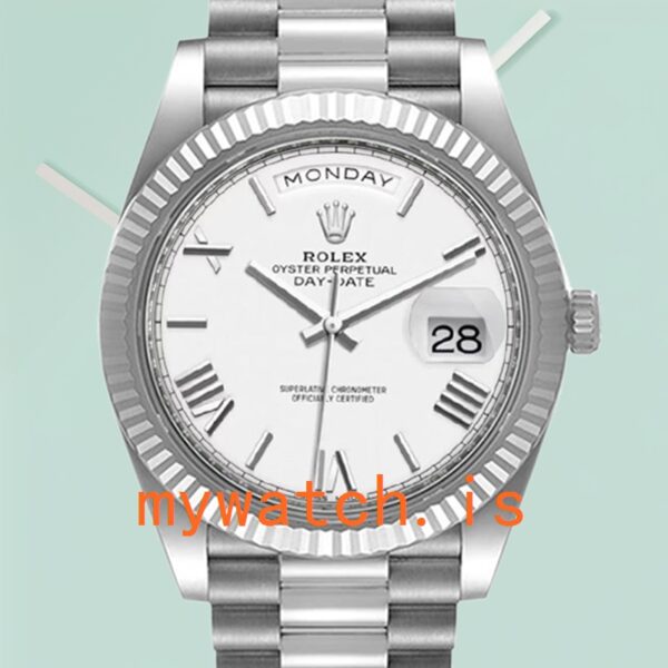 Rolex Day-Date m228236-0010 Men’s 40mm White Dial