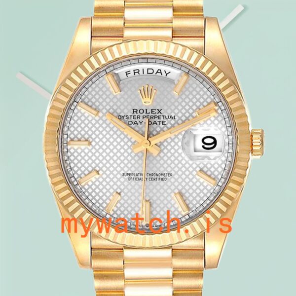 Rolex Day-Date 40mm Men’s 228238 Stainless Steel President Bracelet