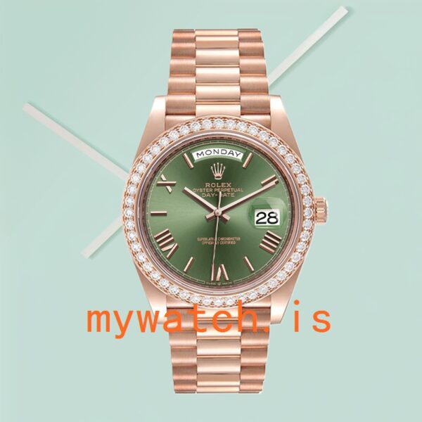 Rolex Day-Date 40mm m228345rbr-0011 Men’s Automatic - Image 2