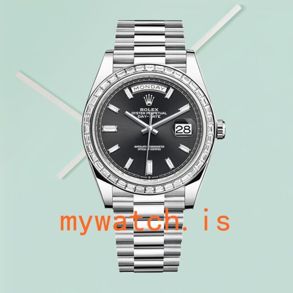 Rolex Day-Date Men’s 40mm 228396 Diamond Bezel - Image 2