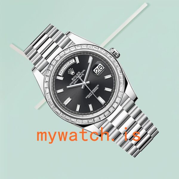 Rolex Day-Date Men’s 40mm 228396 Diamond Bezel - Image 5