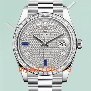 Rolex Day-Date Men’s m228396tbr-0021 40mm Diamond Bezel