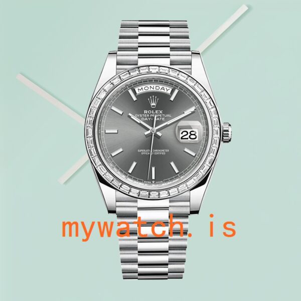 Rolex Day-Date Men’s 40mm m228396tbr-0031 Grey Dial Automatic - Image 2