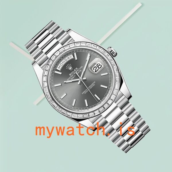 Rolex Day-Date Men’s 40mm m228396tbr-0031 Grey Dial Automatic - Image 4