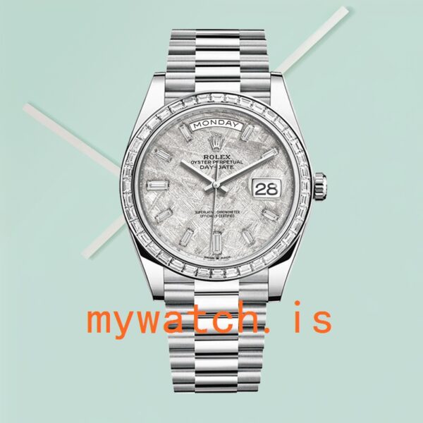 Rolex Day-Date 40mm Men’s m228396tbr-0027 President Bracelet - Image 3