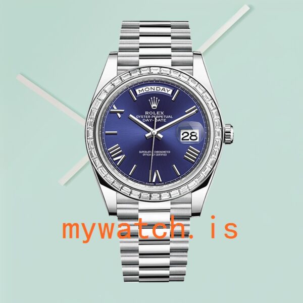 Rolex Day-Date 40mm m228396tbr-0026 Men’s Diamond Bezel - Image 2