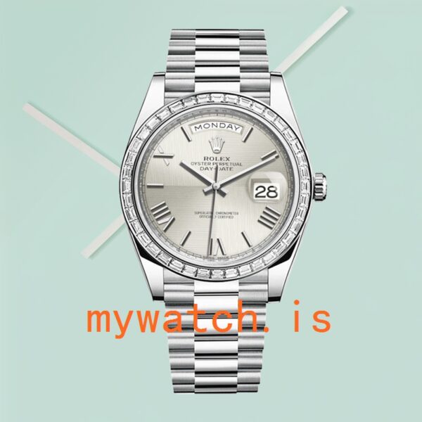 Rolex Day-Date Men’s m228396tbr-0025 40mm Automatic President Bracelet - Image 4