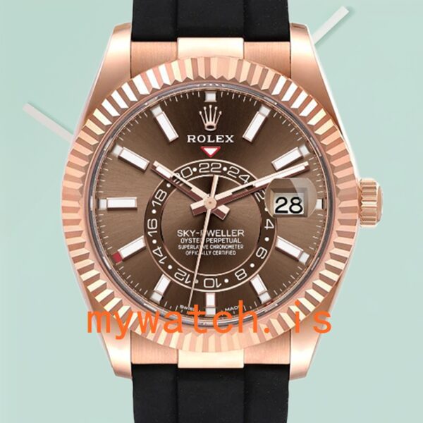 Rolex Sky-Dweller 42mm m326235-0005 Men’s Brown Dial