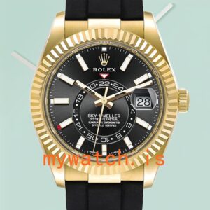 Rolex Sky-Dweller Men’s m326238-0009 42mm Automatic Black Dial