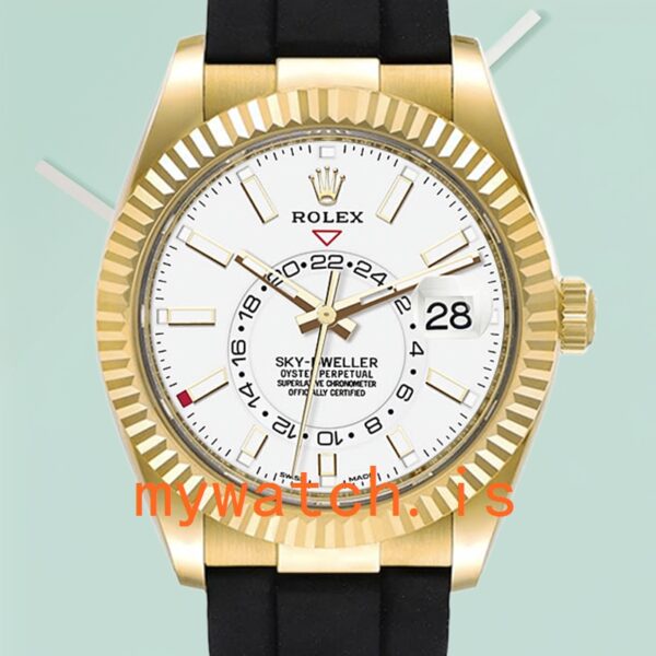 Rolex Sky-Dweller 42mm Men’s m326238-0006 White Dial