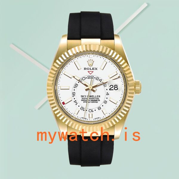 Rolex Sky-Dweller 42mm Men’s m326238-0006 White Dial - Image 4