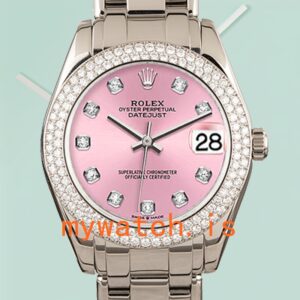 Rolex Pearlmaster 31mm 81339 Unisex Silver-tone