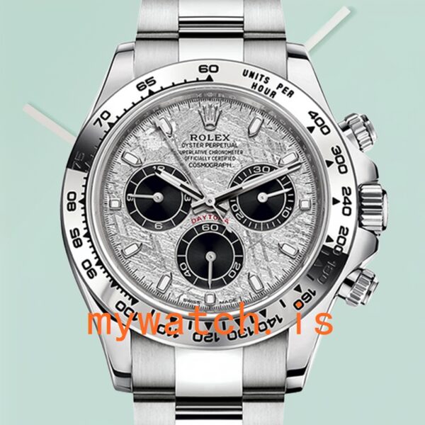 Rolex Daytona m116509-0073 Men’s 40mm Silver-tone Meteorite Dial