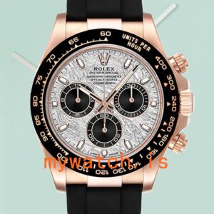 Rolex Daytona 40mm m116515ln-0055 Men’s Meteorite Dial Rose Gold-tone