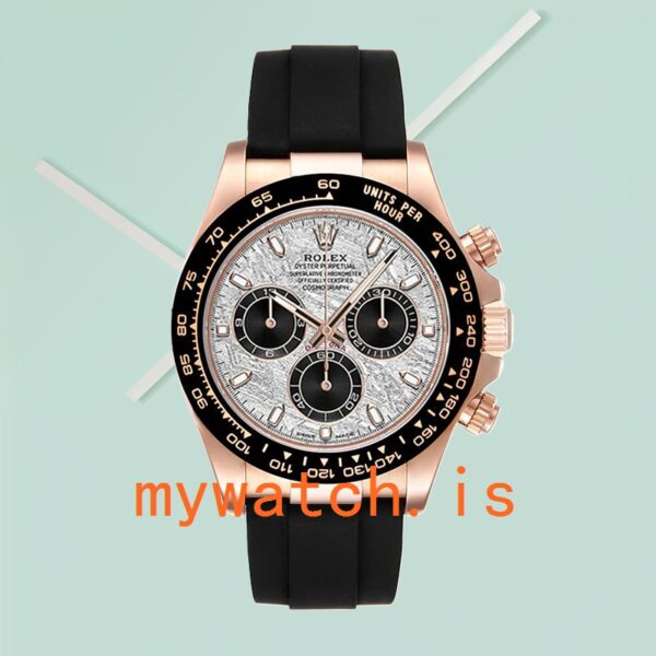Rolex Daytona 40mm m116515ln-0055 Men’s Meteorite Dial Rose Gold-tone - Image 2