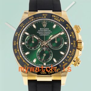 Rolex Daytona 40mm 116518 Men’s Gold-tone Green Dial