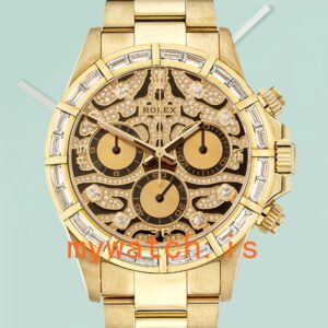 Rolex Daytona 40mm 116568 Men’s Gold-tone Oyster Bracelet