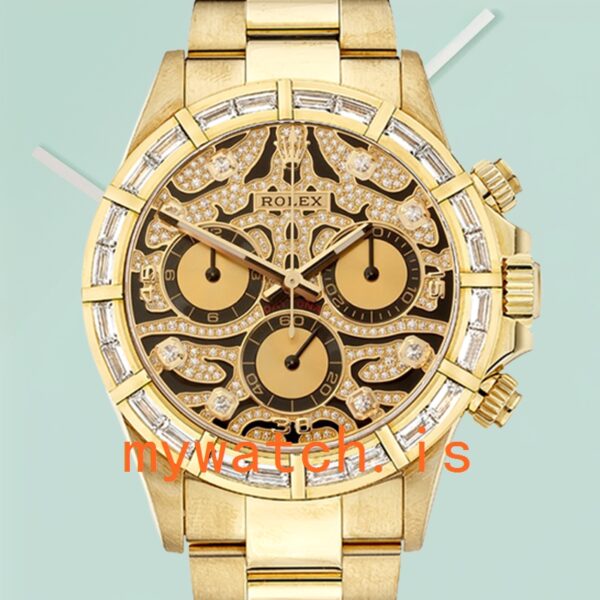 Rolex Daytona 40mm 116568 Men’s Gold-tone Oyster Bracelet