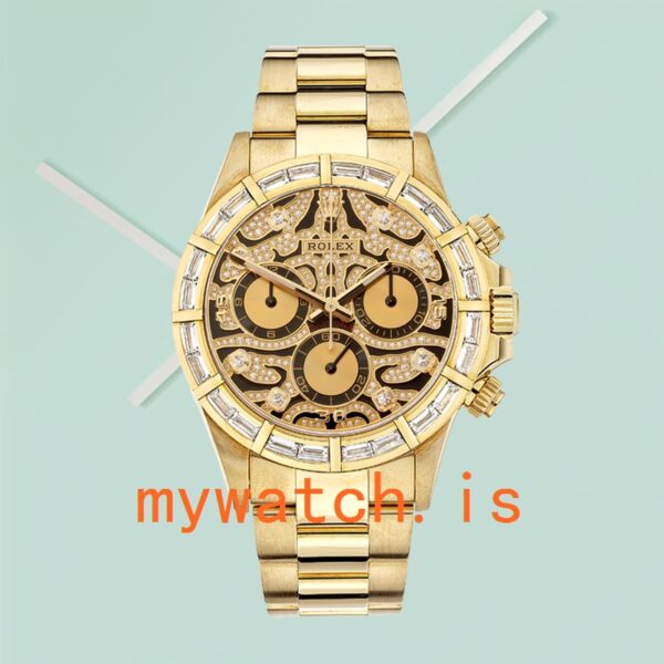 Rolex Daytona 40mm 116568 Men’s Gold-tone Oyster Bracelet - Image 4