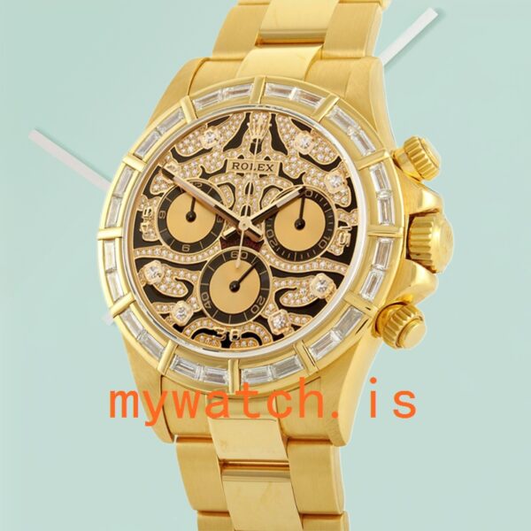 Rolex Daytona 40mm 116568 Men’s Gold-tone Oyster Bracelet - Image 3