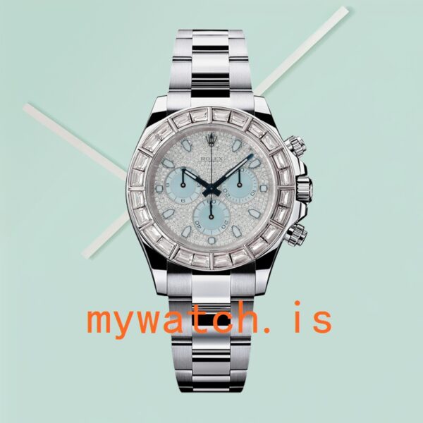 Rolex Daytona 40mm Men’s 116576 Automatic Diamond Paved Dial - Image 2