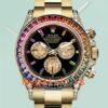 Rolex Daytona 40mm 116598 Men’s Gold-tone Black Dial