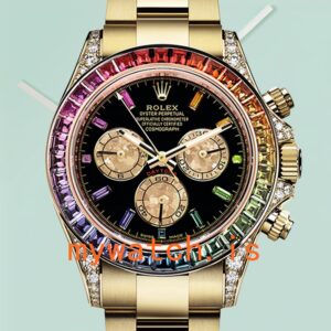 Rolex Daytona 40mm 116598 Men’s Gold-tone Black Dial
