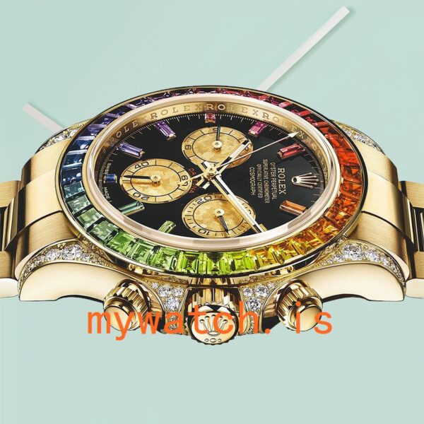 Rolex Daytona 40mm 116598 Men’s Gold-tone Black Dial - Image 2