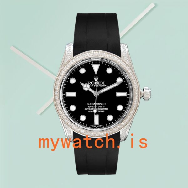 Rolex Submariner 116610 40mm Men’s Automatic Rubber Band - Image 4