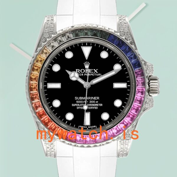 Rolex Submariner 40mm 116610 Men’s Silver-tone Black Dial