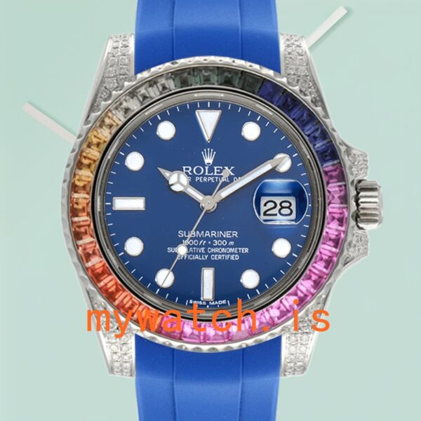 Rolex Submariner 116610 Men’s 40mm Automatic Rubber Band