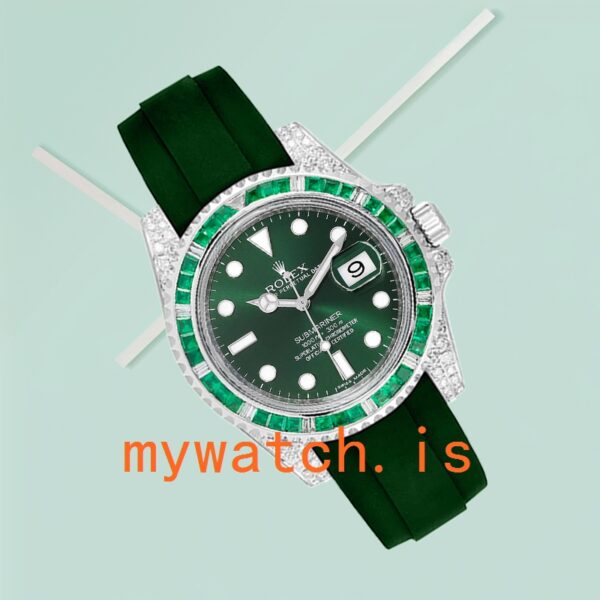 Rolex Submariner 116610 40mm Men’s Green Dial - Image 2