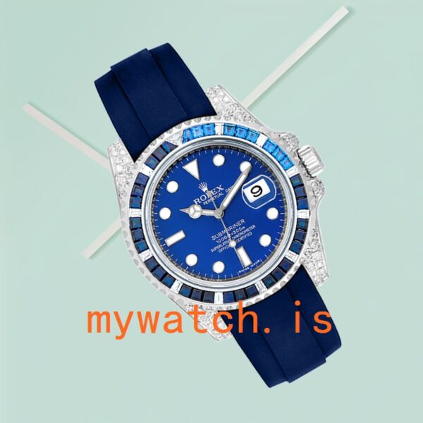 Rolex Submariner 40mm Men’s 116659 Diamond Bezel - Image 3