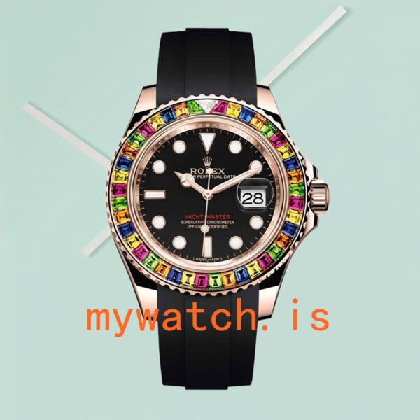 Rolex Yacht-Master Men’s 116695 40mm Rose Gold-tone Automatic - Image 2