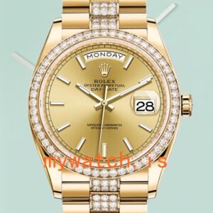 Rolex Day-Date 36mm Men’s 118348 Diamond Bezel
