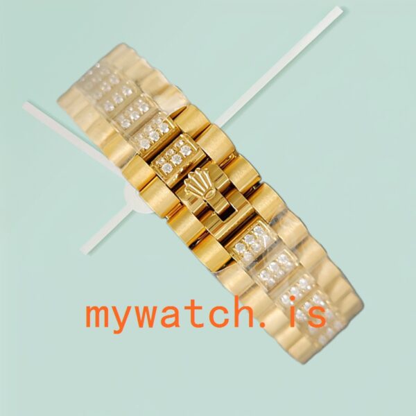 Rolex Day-Date 36mm Men’s 118348 Diamond Bezel - Image 3