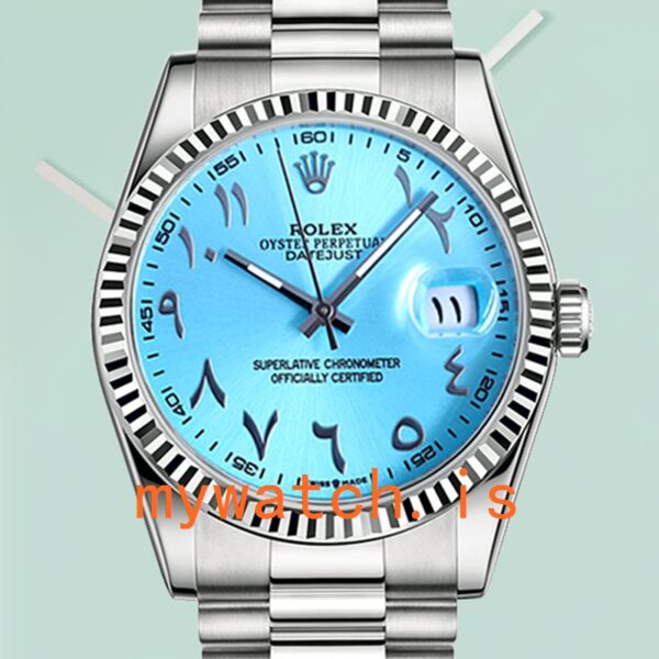 Rolex Datejust 41mm 126334 Men’s President Bracelet Tiffany Blue Dial