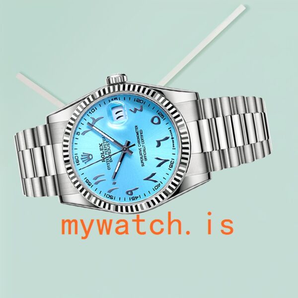Rolex Datejust 41mm 126334 Men’s President Bracelet Tiffany Blue Dial - Image 4