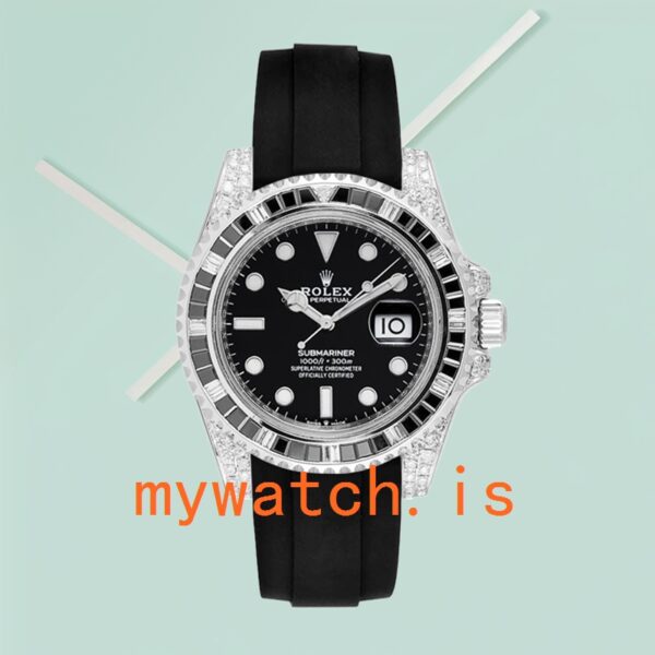Rolex Submariner 126610 Men’s 40mm Diamond Bezel - Image 2