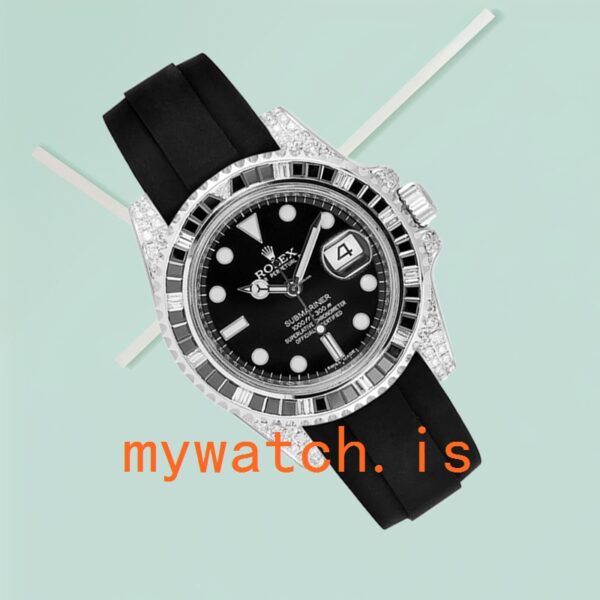 Rolex Submariner 126610 Men’s 40mm Diamond Bezel - Image 4