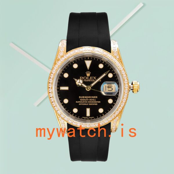 Rolex Submariner 40mm Men’s 16613 Gold-tone - Image 3