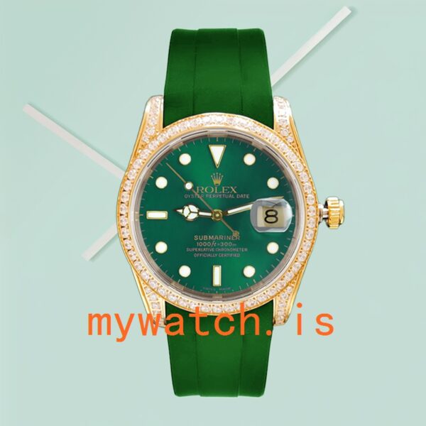 Rolex Submariner 40mm 16613 Men’s Diamond Bezel - Image 4