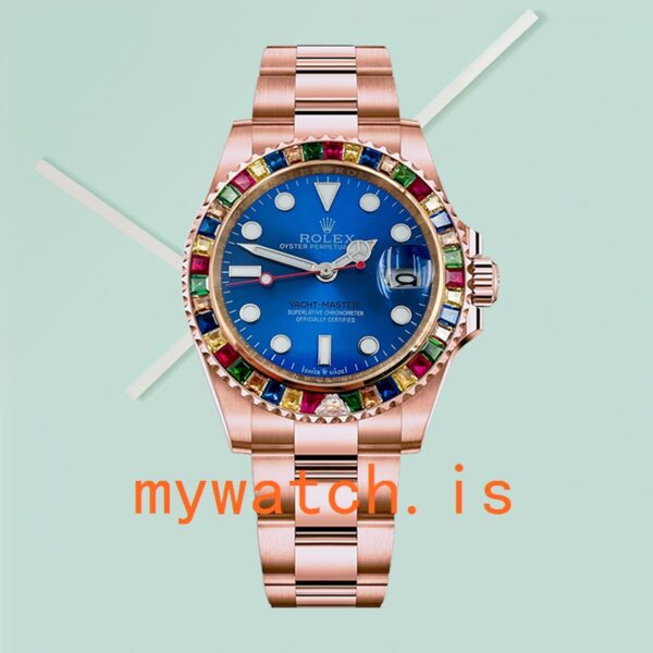 Rolex Yacht-Master Men’s 40mm 116695 Diamond Bezel Rose Gold-tone - Image 3