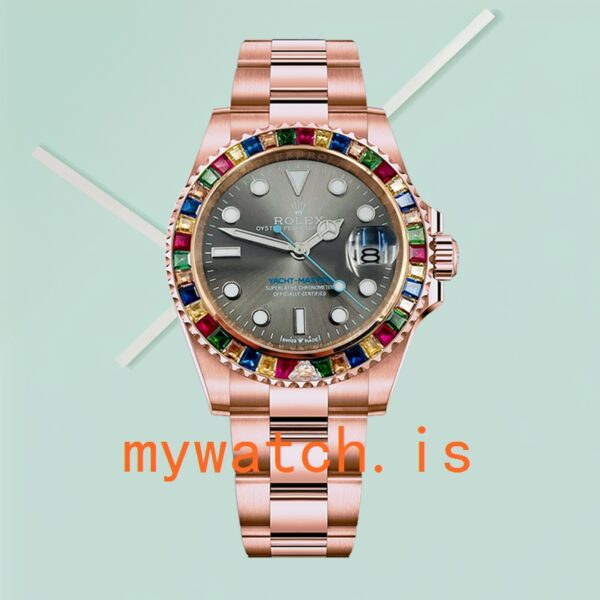 Rolex Yacht-Master 116695 40mm Men’s Automatic Diamond Bezel - Image 4