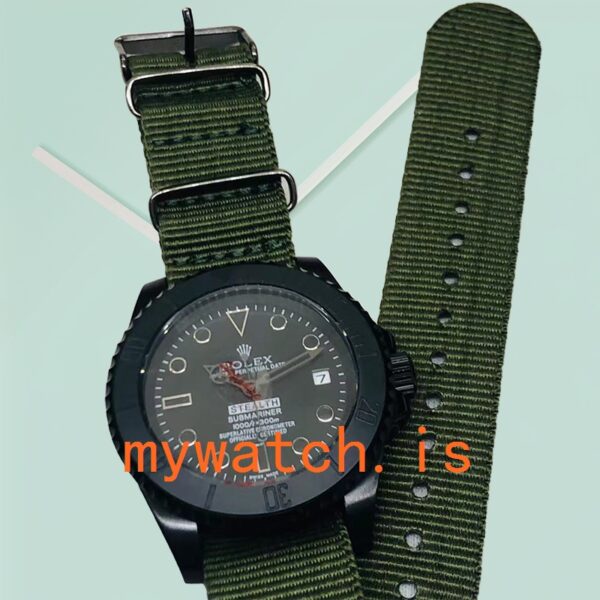 Rolex Submariner Men’s 40mm Stealth Automatic Black Dial - Image 3