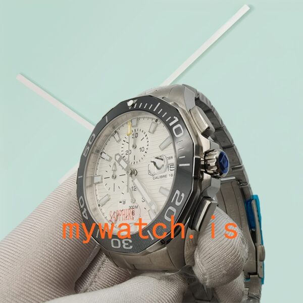 Tag Heuer Aquaracer AquaracerWSB004 43mm Men’s Silver-tone Japanese Quartz - Image 4