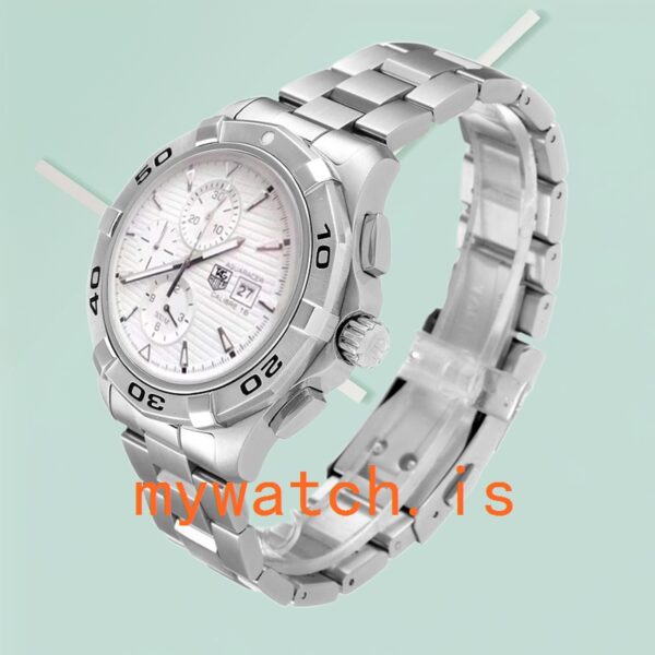 Tag Heuer Aquaracer 43mm CAP2111.BA0833 Men’s Silver-tone - Image 3
