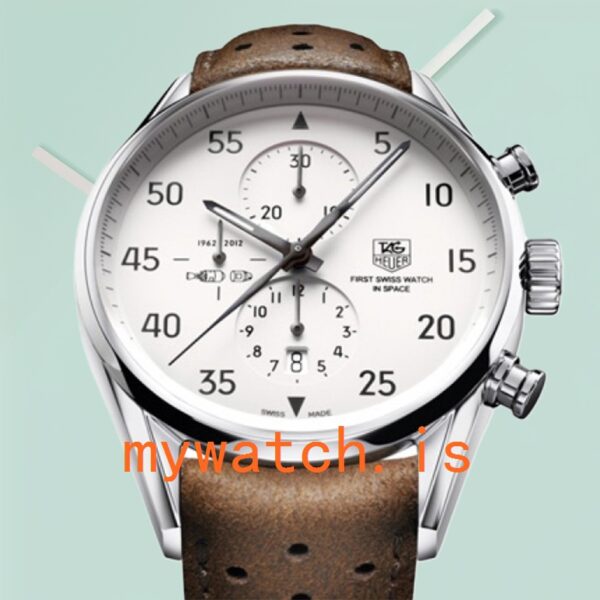 Tag Heuer Carrera 43mm CAR2015.FC6321 Men’s Stainless Steel - Image 2